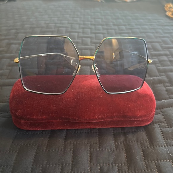 Gucci square oversized glasses - Picture 1 of 5